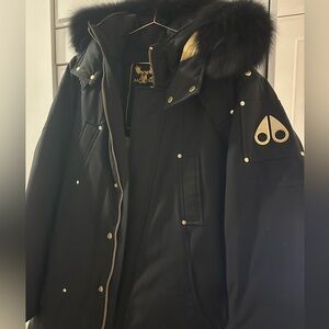 Moose Knuckle Mens Stag Lake Parka Gold Edition Large